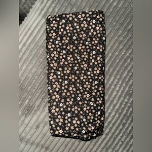 🖤 NWOT PETIT LEM Floral Black Baby Muslin